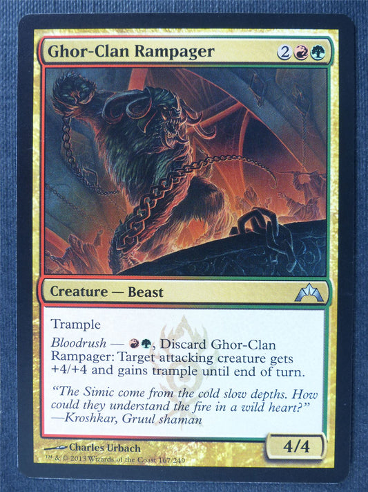 Ghor-Clan Rampager - Mtg Card #1PG