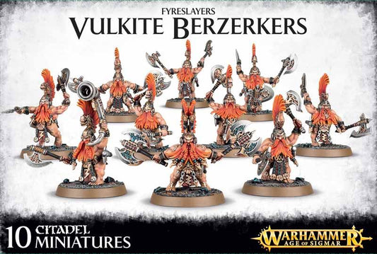 Vulkite Berzerkers - Fyreslayers - Warhammer AoS #1IX