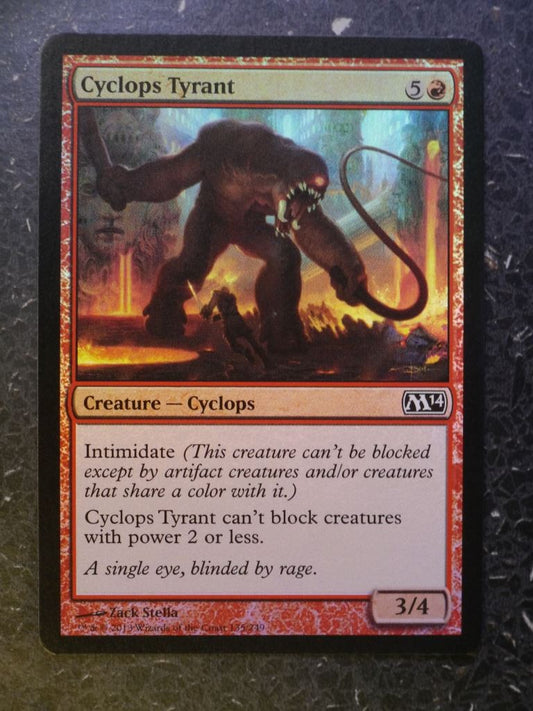 MTG Cards: CYCLOPS TYRANT FOIL # 5C91