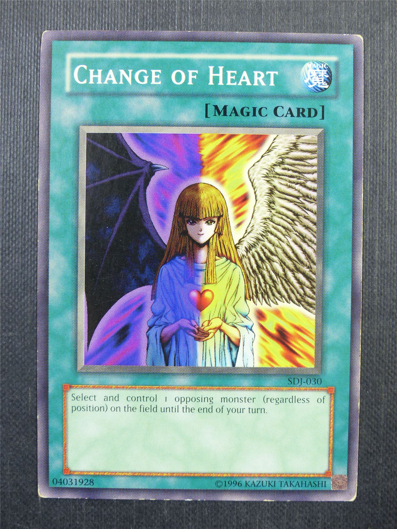 Change of Heart SDJ played - Yugioh Card #3XJ