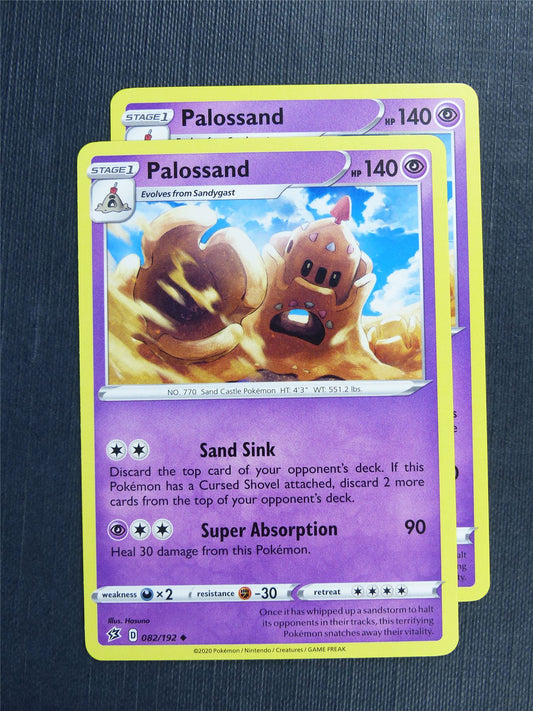 Palossand 082/192 x2  - RCL - Pokemon Card #3KN