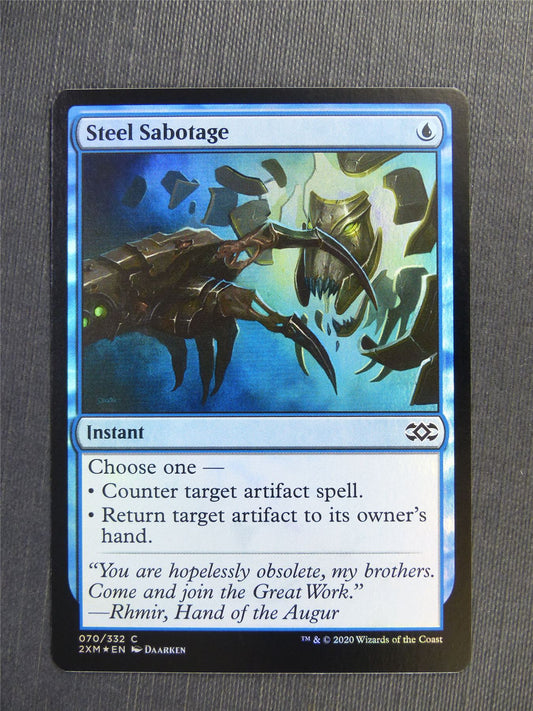 Steel Sabotage Foil