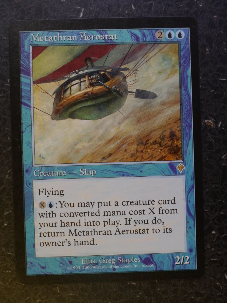 MTG Magic Card: METATHRAN AEROSTAT # 6C89