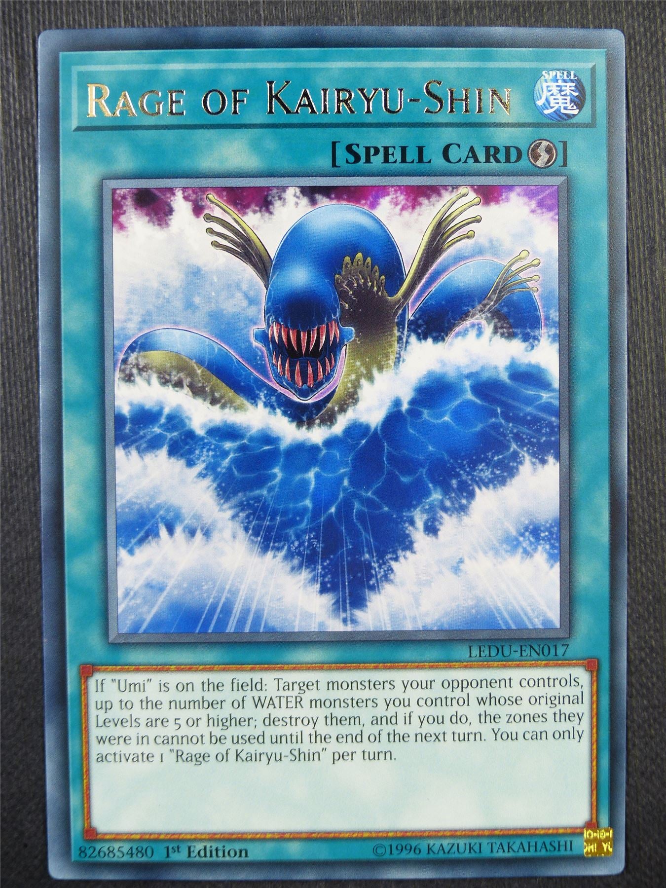 Rage of Kairyu-Shin LEDU Rare - 1st ed Yugioh Card #9BX