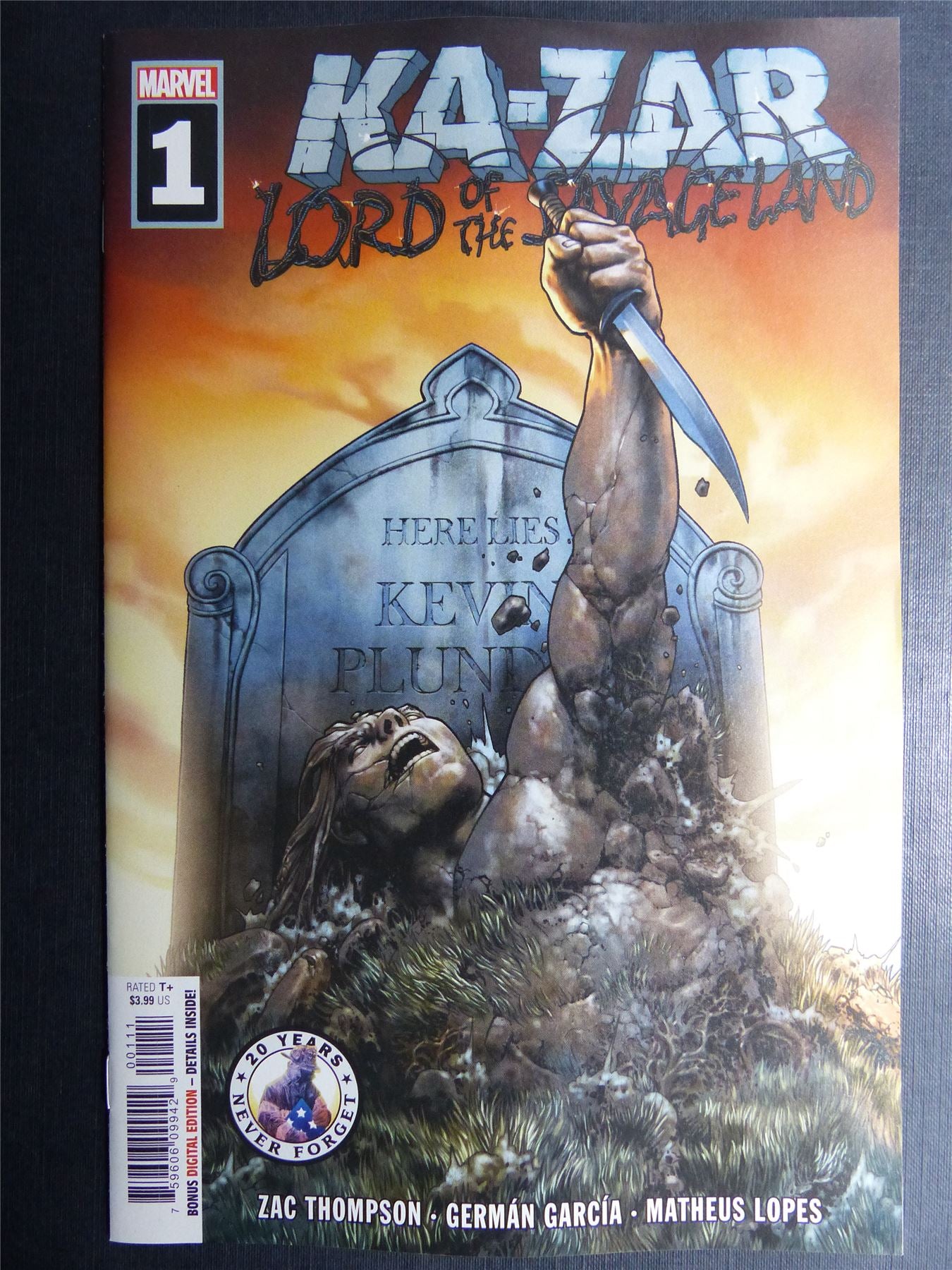 KA-ZAR: Lord of the Savage Land #1 - Nov 2021 - Marvel Comics #2J6