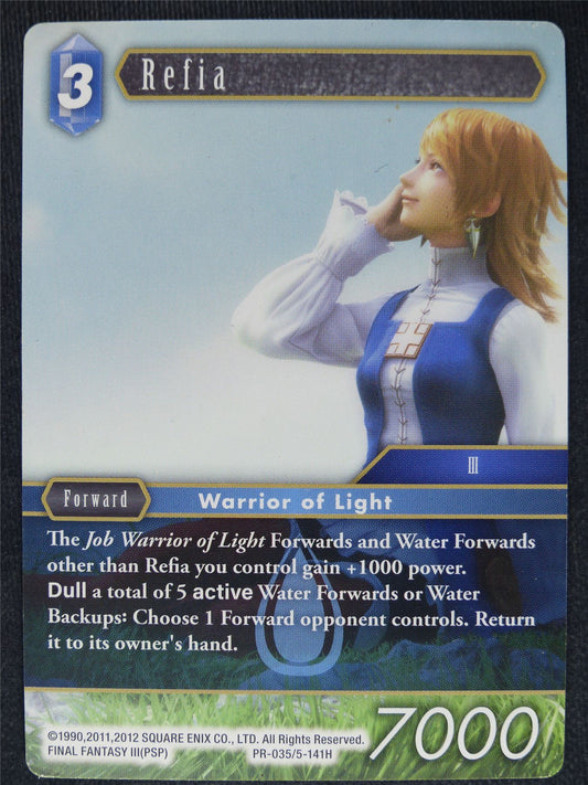 Refia PR-035/5-141H - Final Fantasy Cards #KQ