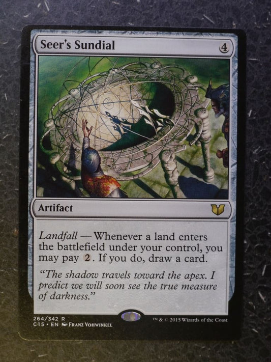 MTG Magic Cards: SEER'S SUNDIAL # 7J39