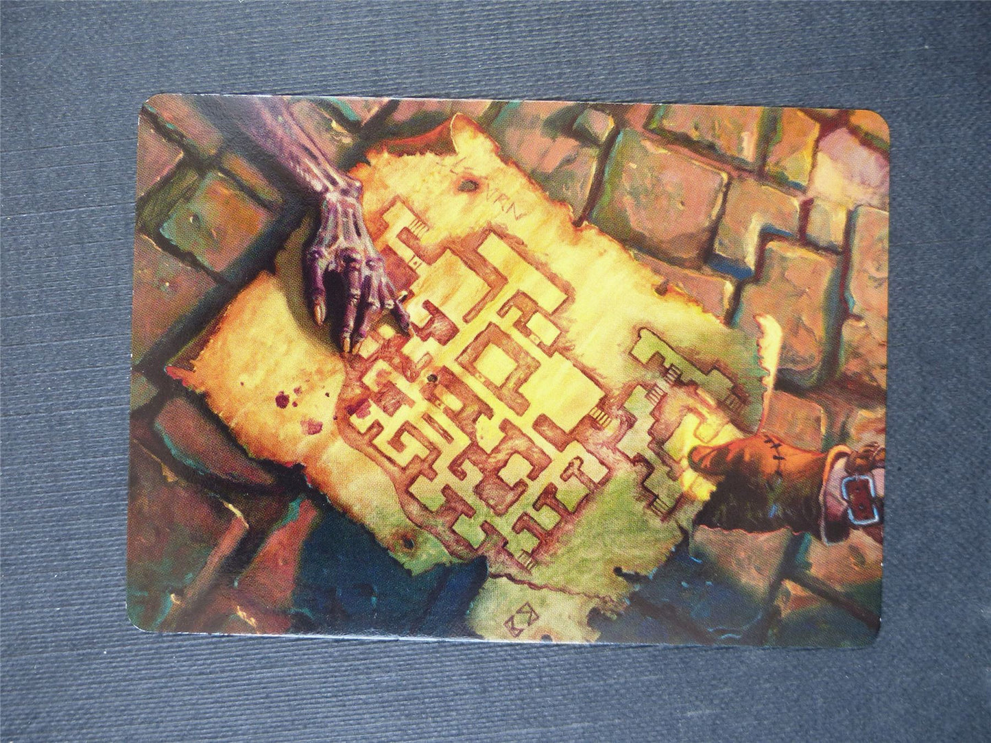 Dungeon Map #57 - Forgotten Realms Art Series - Mtg Card #5HH