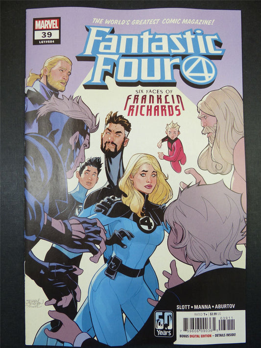 FANTASTIC Four #39 - March 2022 - Marvel Comics #5KA