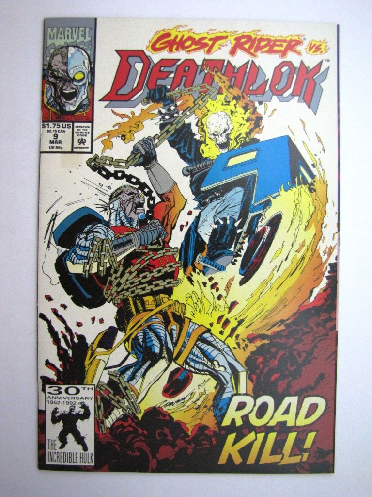 Marvel Comics: DEATHLOK #9 MARCH 1992 # 24F84