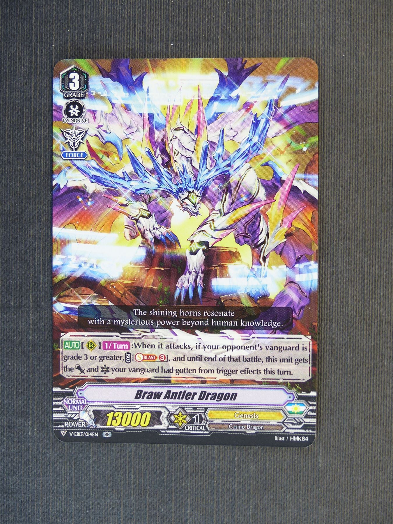Braw Antler Dragon V-EB13 RR - Vangurd Cards #4XX