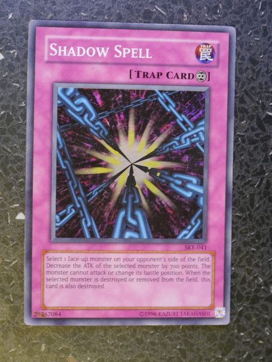 Yugioh Cards: SHADOW SPELL SKE SUPER RARE # 3F27