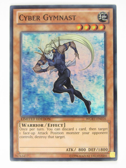 Yugioh Cards: CYBER GYMNAST WGRT SUPER RARE