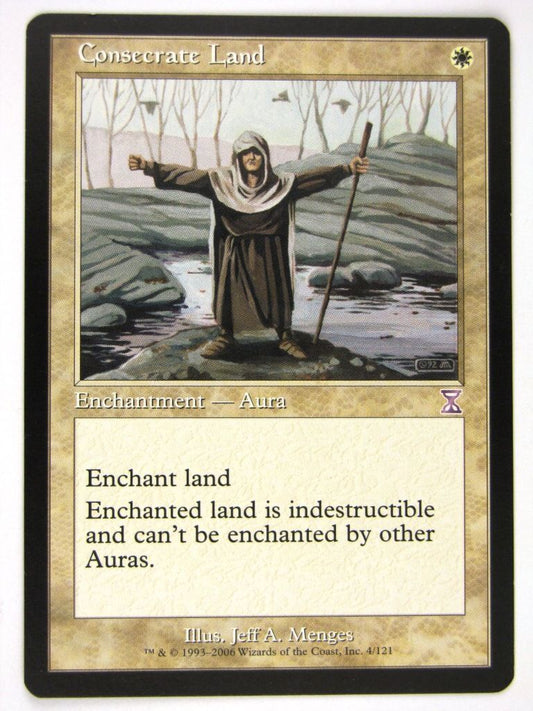 MTG Magic: The Gathering Cards: CONSECRATE LAND: TSP