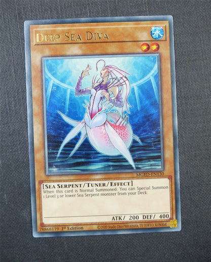 Deep Ses Diva MGED Rare 1st Ed - Yugioh Card #5E1