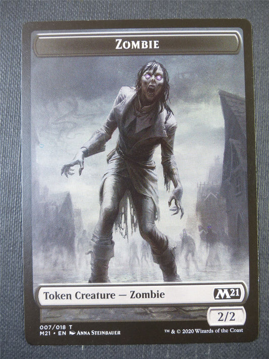 Zombie Token - Mtg Card #11J