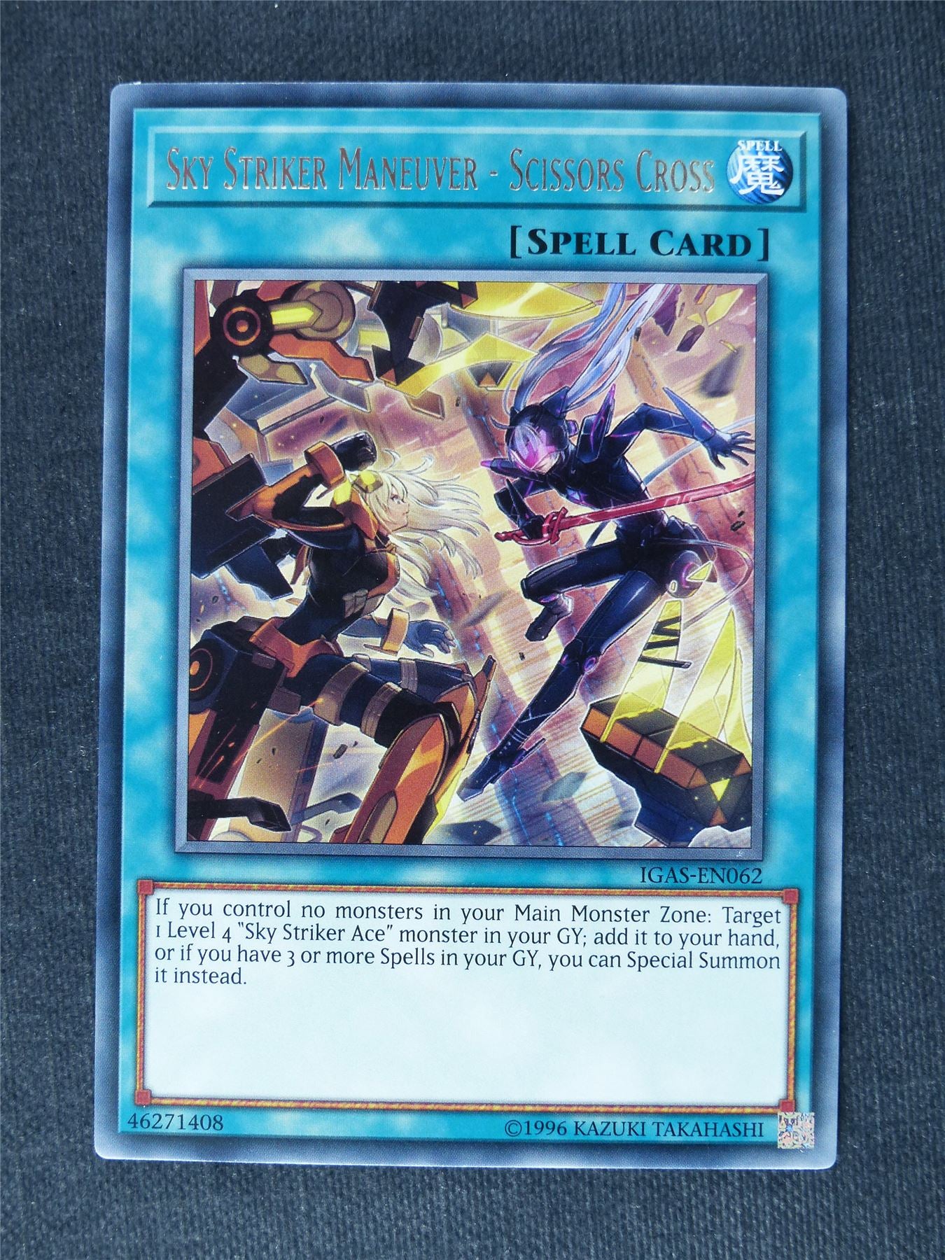 Sky Striker Maneuver - Scissors Cross IGAS Rare - 1st ed - Yugioh Cards #R2