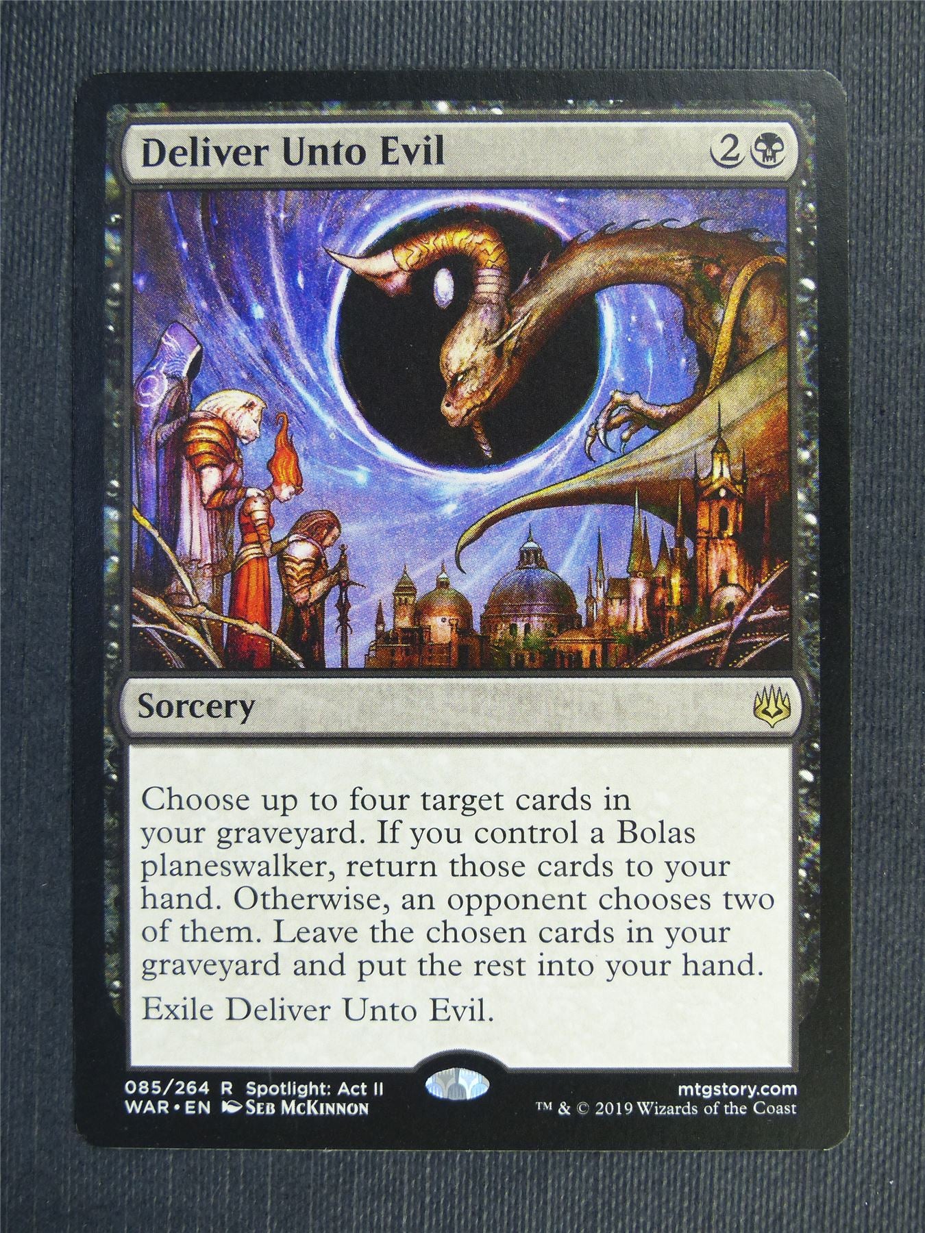 Deliver Unto Evil - Mtg Magic Cards #4KF