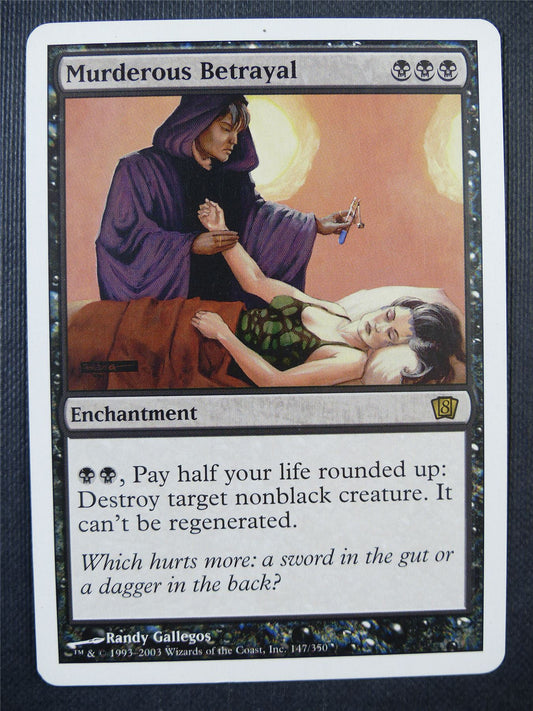 Murderous Betrayal - Mtg Card #760