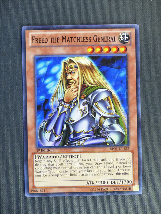 Freed the Matchless General BP01 Starfoil Rare - 1st ed - Yugioh Cards #173