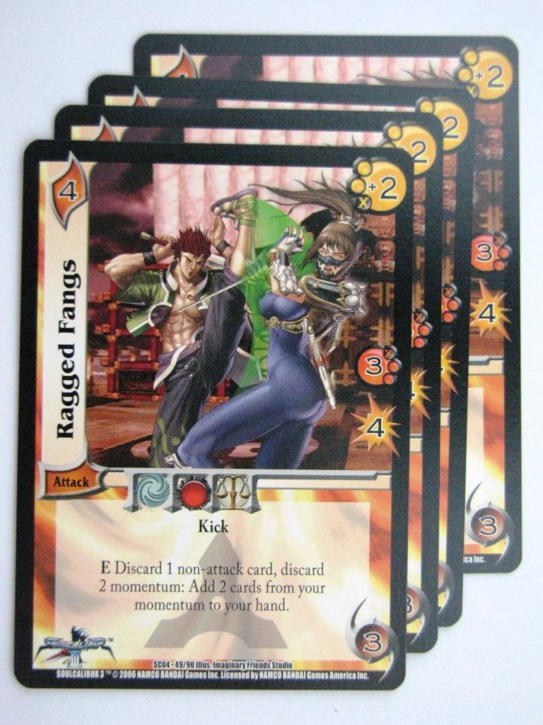 UFS Cards: RAGGED FANGS 49/90 x4 # 28H84