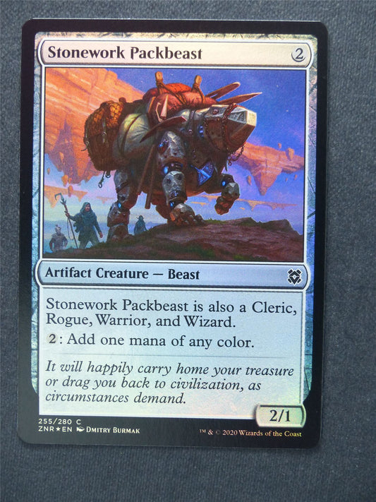 Stonework Packbeast Foil - Mtg Magic Cards #U6