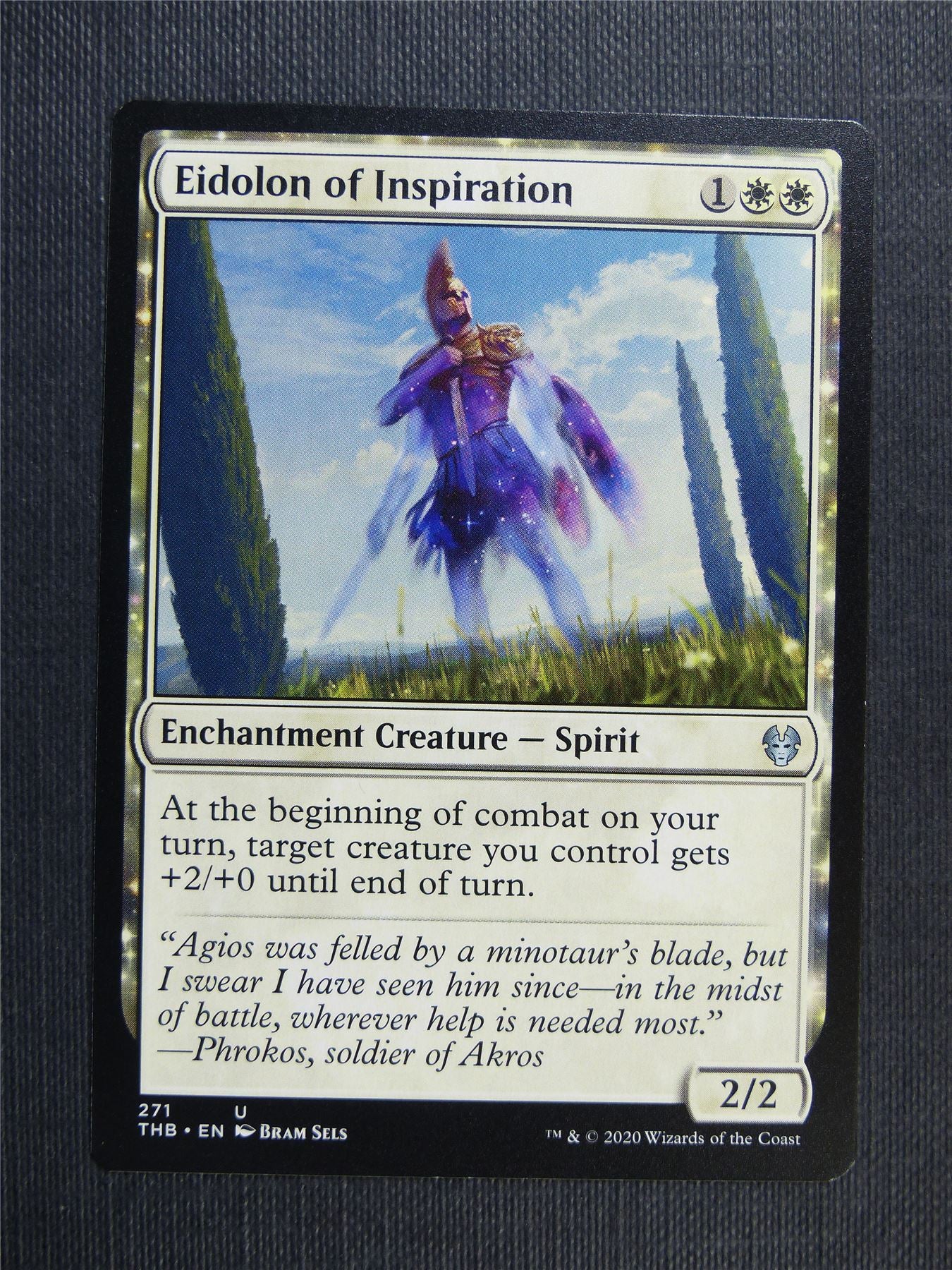 Eidolon of Inspiration - Collector ed - Theros - Mtg Magic Cards #2C2