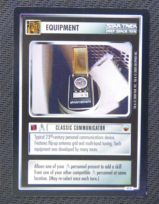 Equipment Classic Communicator - Star Trek CCG Deep Space Nine #54U