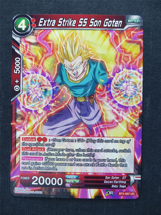 Extra Strike SS Son Goten - Dragon Ball Super Cards #GZ