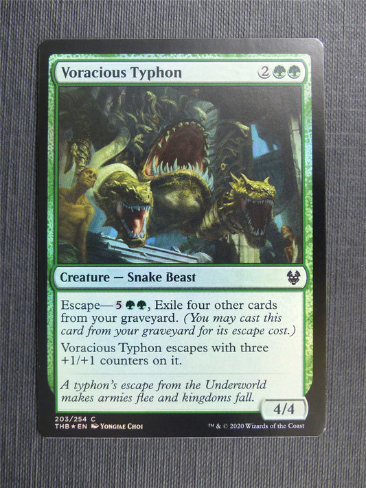 Voracious Typhon Foil - Theros Collector Ed - Mtg Magic Cards #3NC