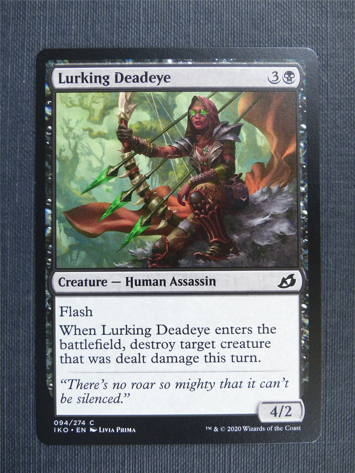 Lurking Deadeye - IKO Mtg Card