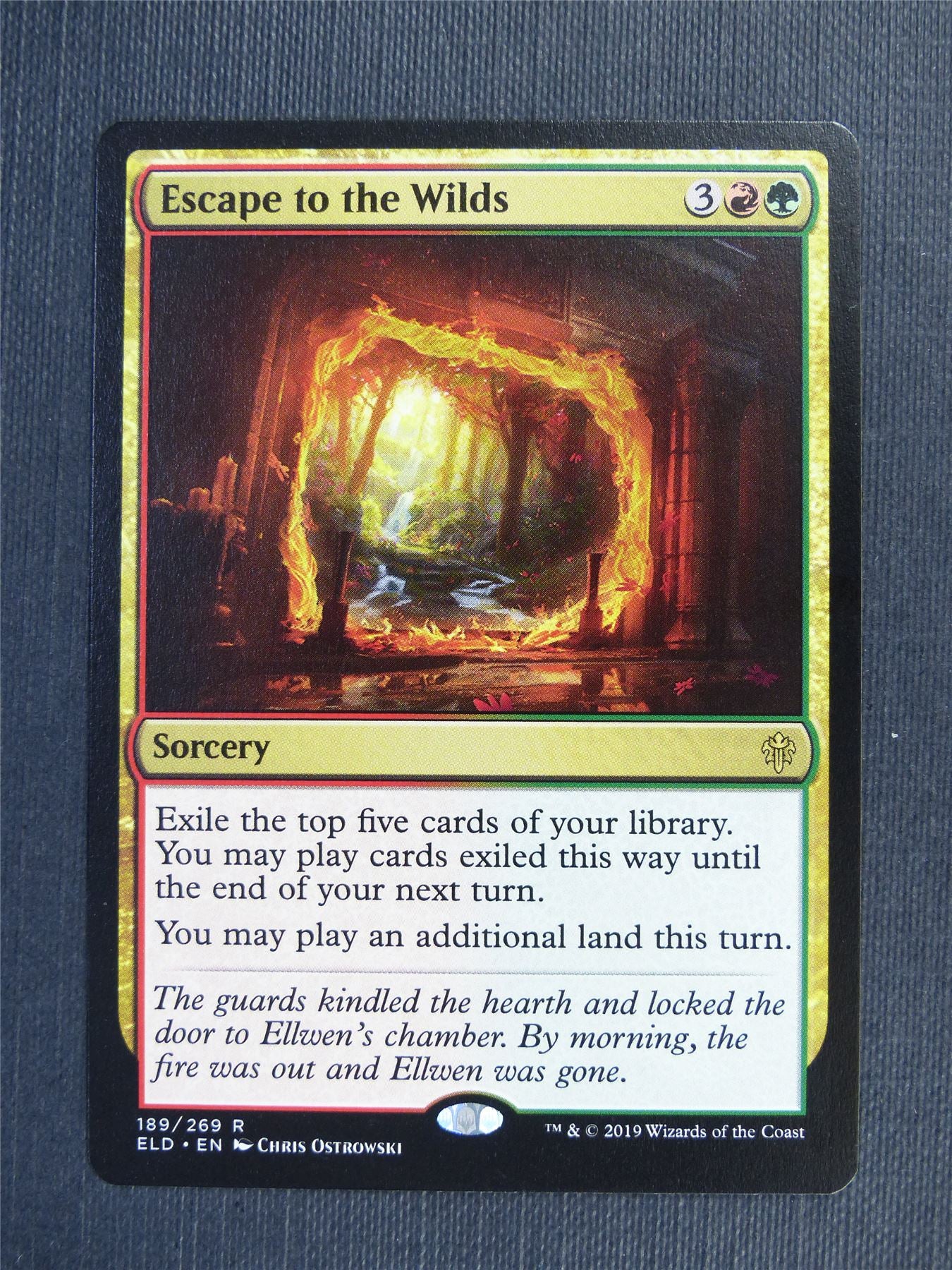 Escape to the Wilds - Mtg Magic Cards #3QF