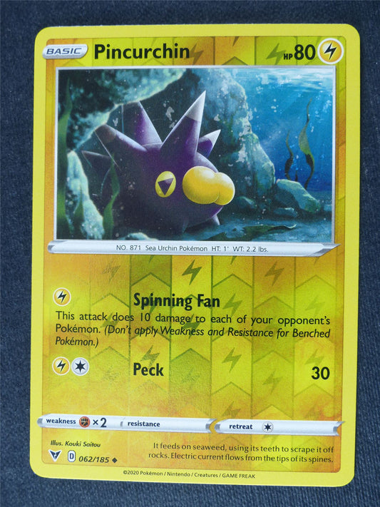 Puncurchin 062/185 Reverse Holo - Pokemon Cards #MI