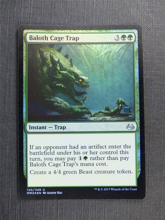 Baloth Cage Trap Foil - Mtg Magic Cards #57U