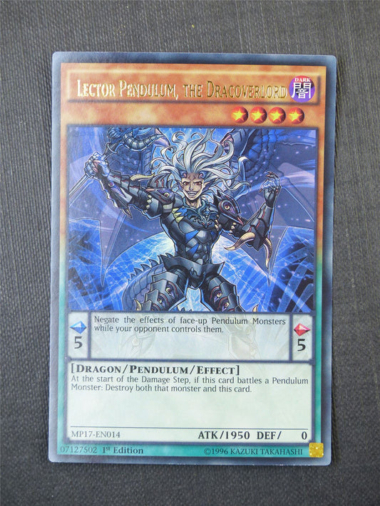 Lector Pendulum, the Dracoverlord - Yugioh Card #9J6