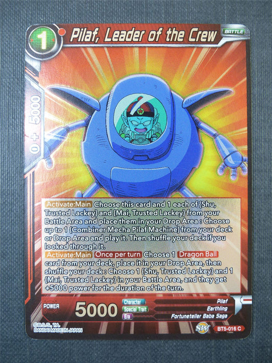 Pilaf Leader of the Crew C Foil - Dragon Ball Super Card #A5I