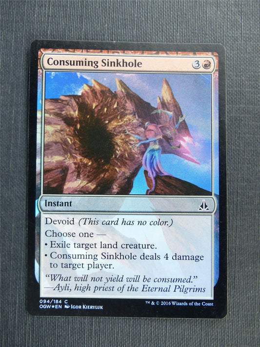 Consuming Sinkhole Foil - Mtg Magic Cards #5DP