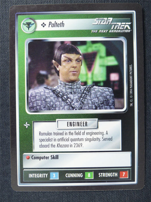 Palteth - NG - Star Trek Cards #SO