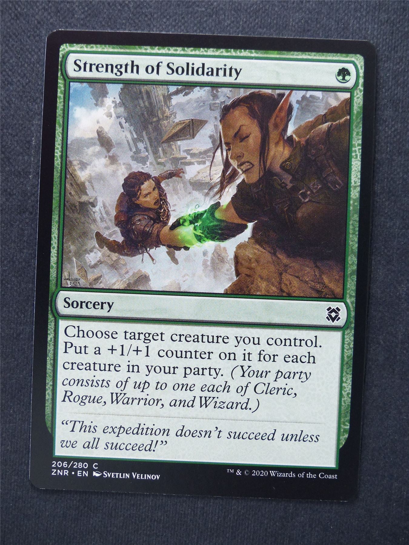 Strength of Solidarity - Mtg Magic Cards #U3