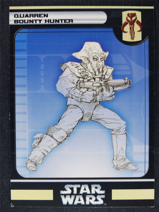 Quarren Bounty Hunter - Star Wars Miniatures Spare Cards #5F