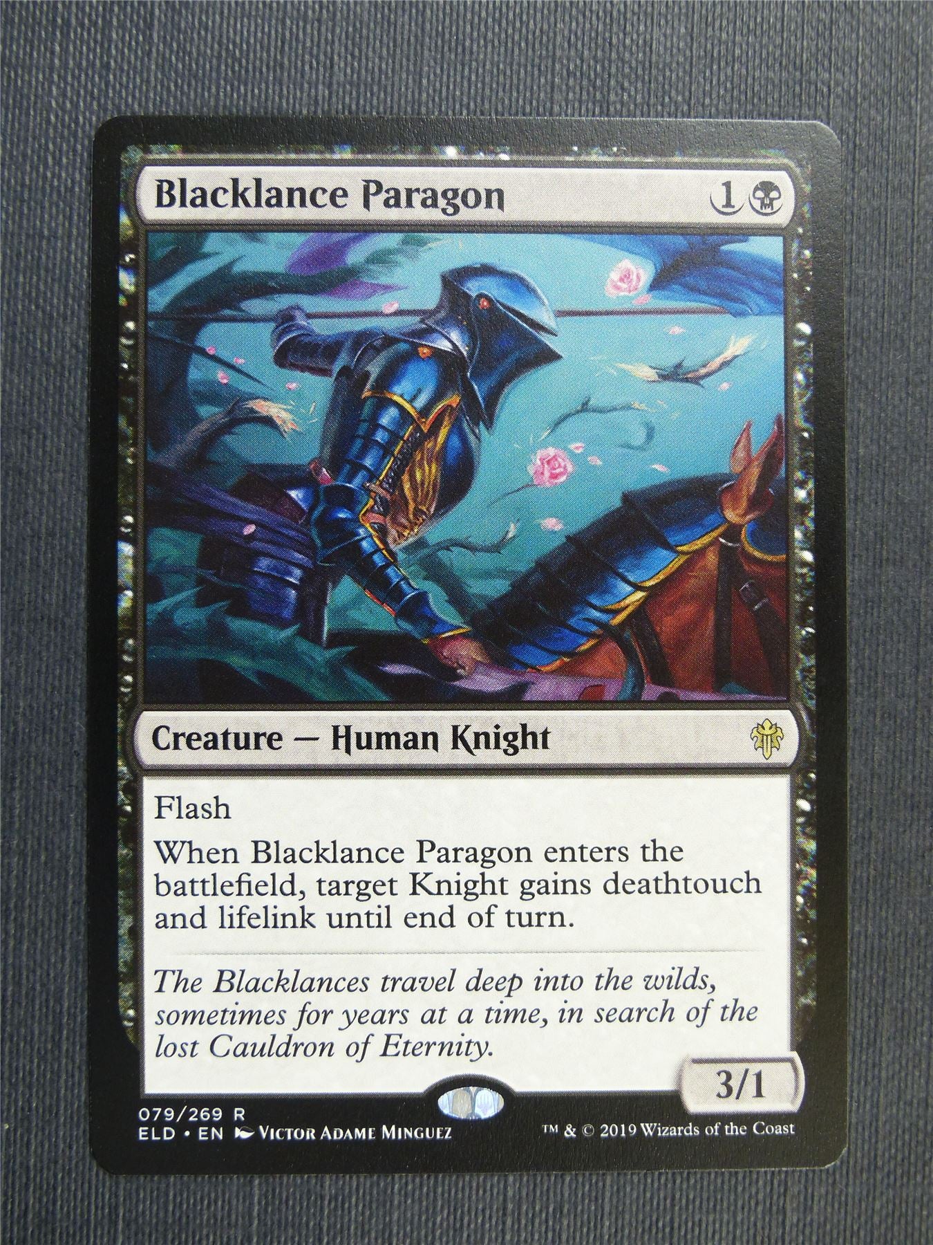 Blacklance Paragon - Mtg Magic Cards #16R
