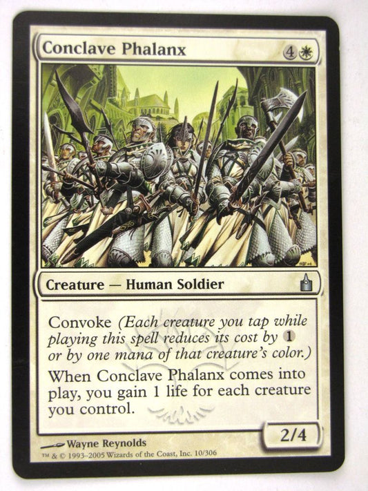 MTG Magic: the Gathering Cards: CONCLAVE PHALANX: RAV