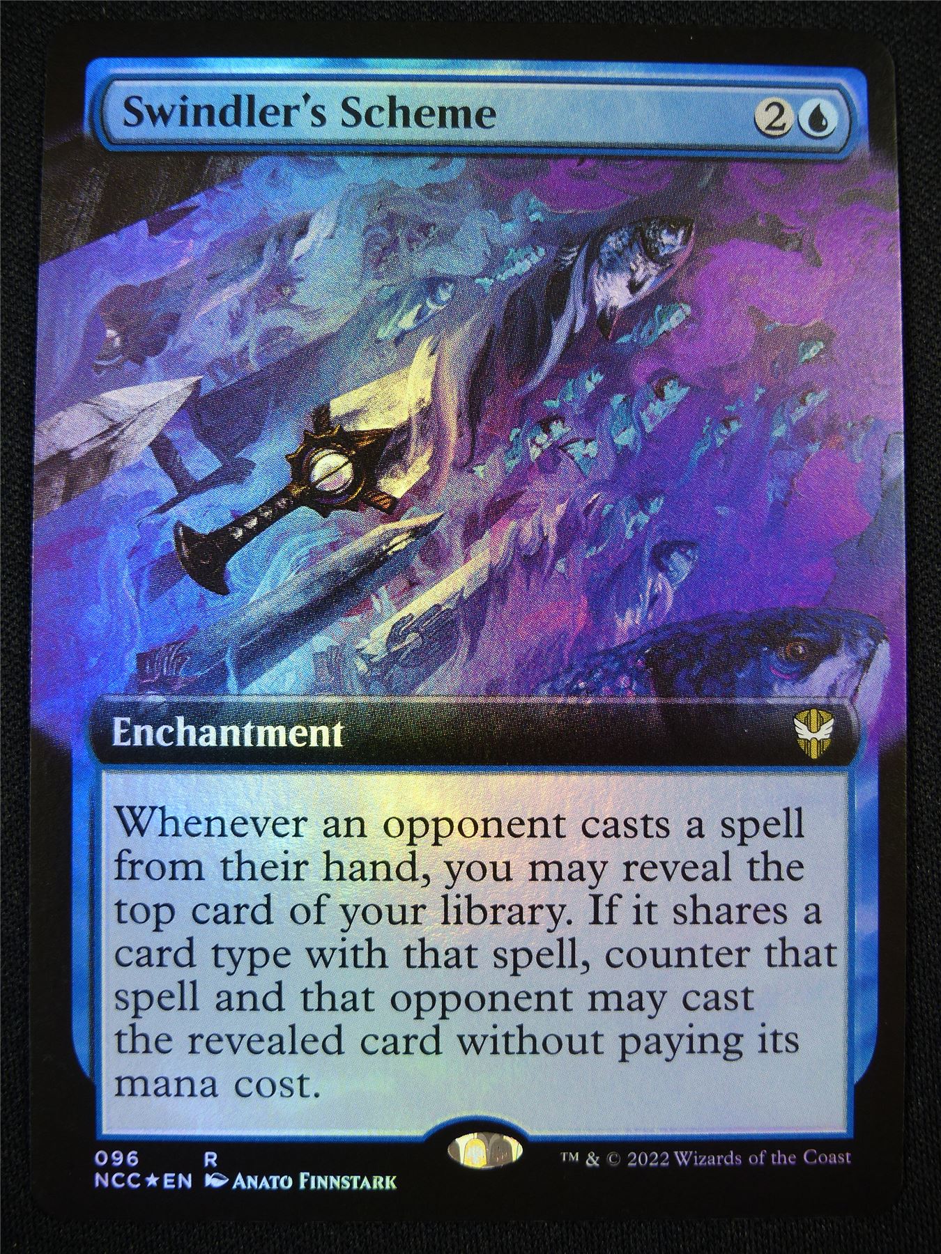 Swindler's Scheme Extended Foil - Mtg Card #MW