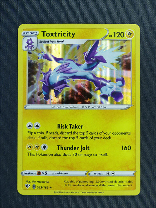 Toxtricity 063/189   - DAA - Pokemon Card #3A9