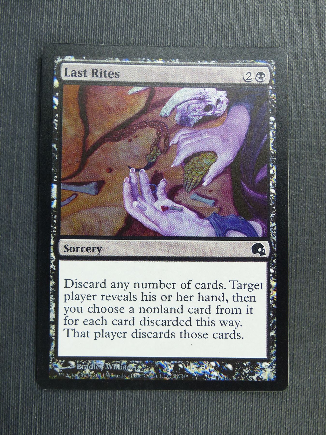 Last Rites Foil - Mtg Magic Cards #5BA