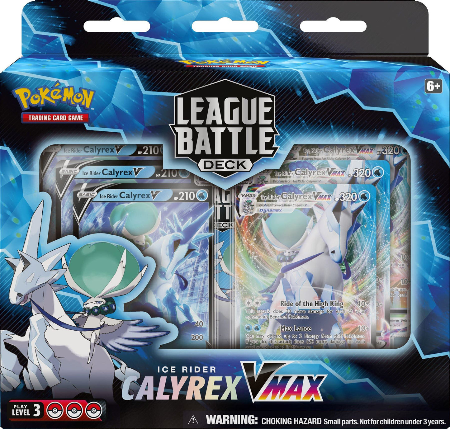 League Battle Deck - Ice Rider - Calyrex Vmax - Pokemon #1BX