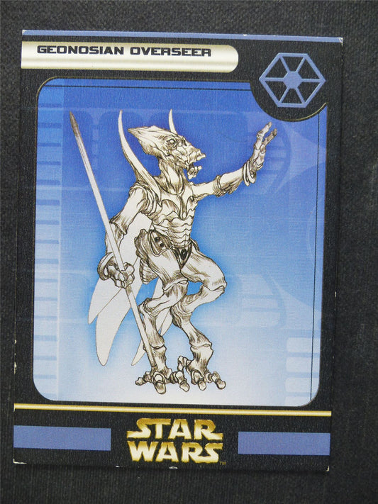 Geonosian Overseer 42/60 - Star Wars Miniatures Spare Cards #88