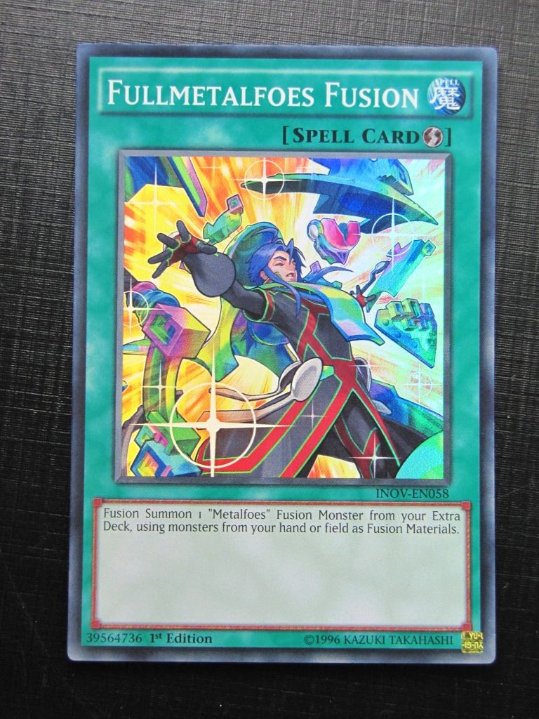 Yugioh Cards: FULLMETALFOES FUSION INOV SUPER RARE # 21E46