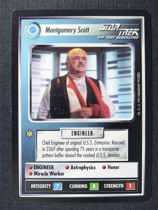Montgomery Scott - NG - Star Trek Cards #TO