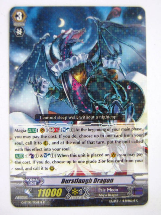 Vanguard Cards: BURSTLAUGH DRAGON G-BT05 R # 13H55